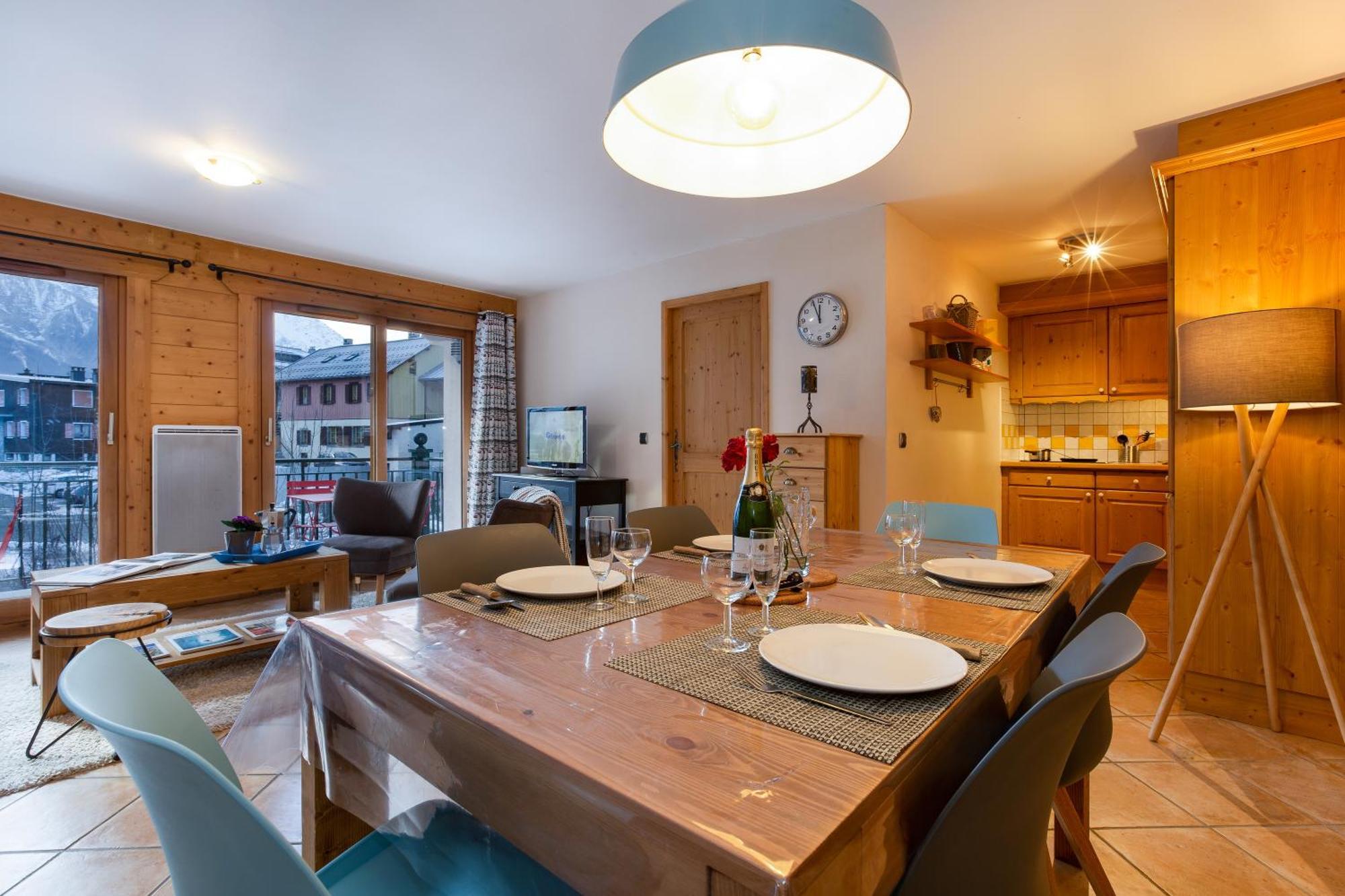 Appartement Belle Vue - Happy Rentals Chamonix Mont Blanc Exterior foto