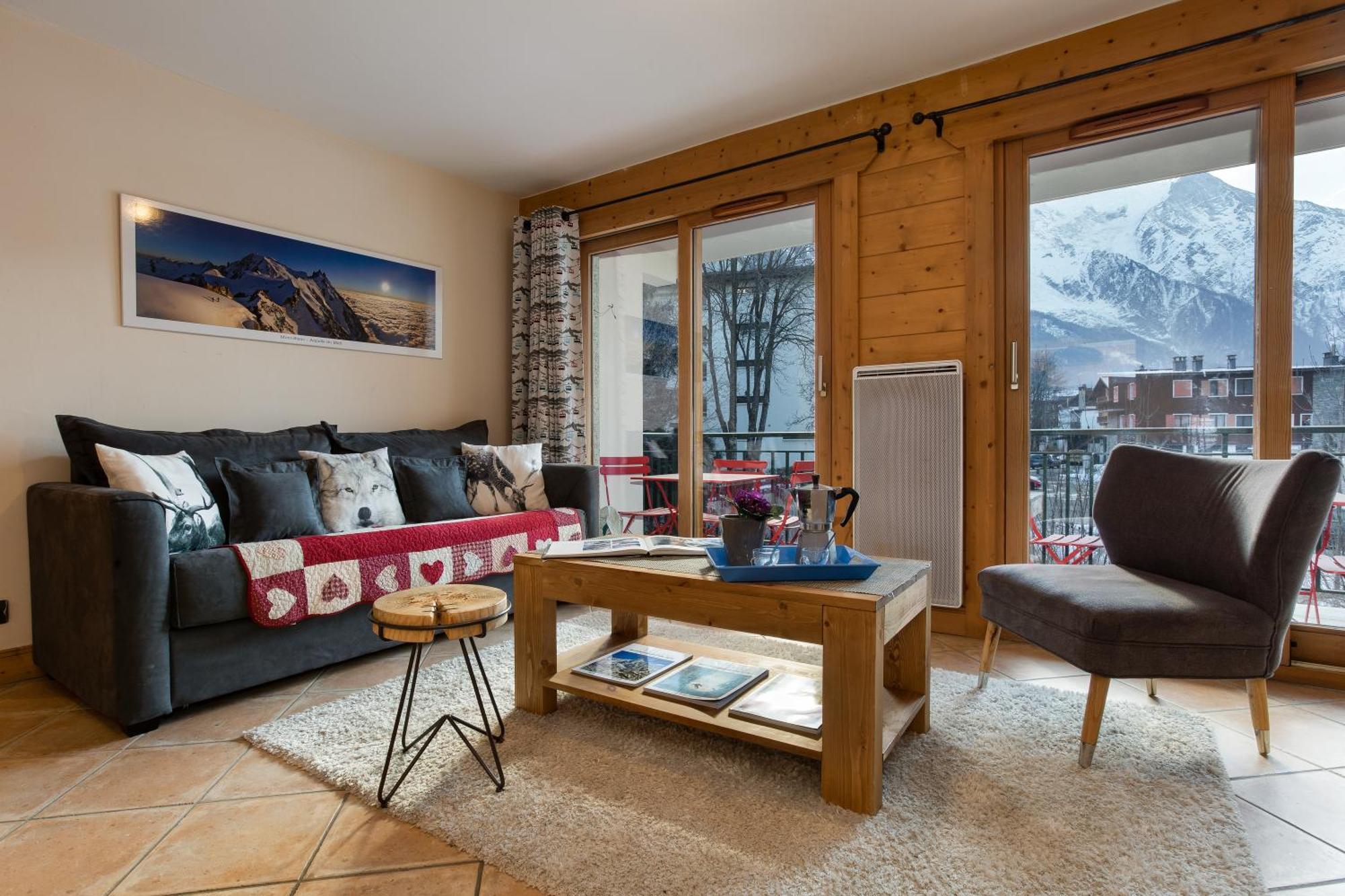 Appartement Belle Vue - Happy Rentals Chamonix Mont Blanc Exterior foto