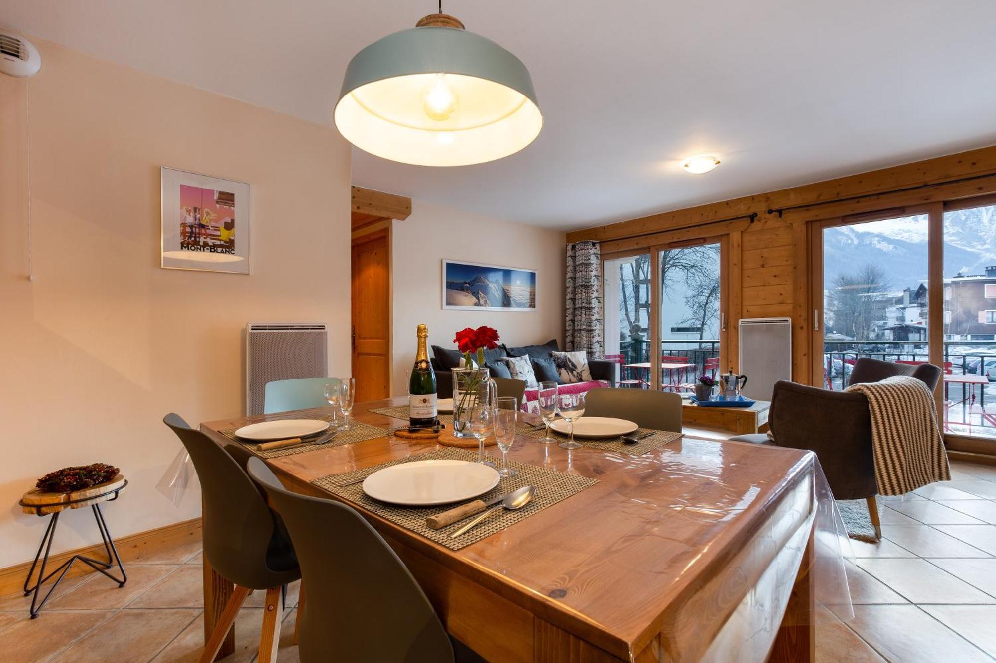 Appartement Belle Vue - Happy Rentals Chamonix Mont Blanc Exterior foto